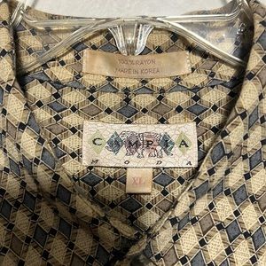 Vintage Moda Campia short sleeve button down